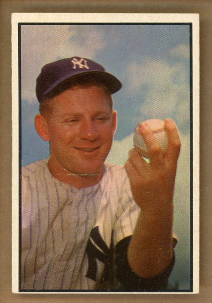 1953 Bowman Color Baseball #153 Whitey Ford Yankees VG-EX 450338