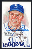 Perez Steele Pee Wee Reese Dodgers JSA Cert Signed 461542