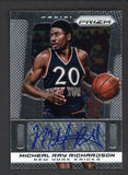 2013 Panini Prizm #087 Michael Ray Richardson Knicks Signed 461577