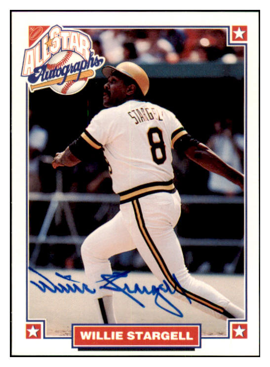 1993 Nabisco Legends Willie Stargell Pirates Signed 461672