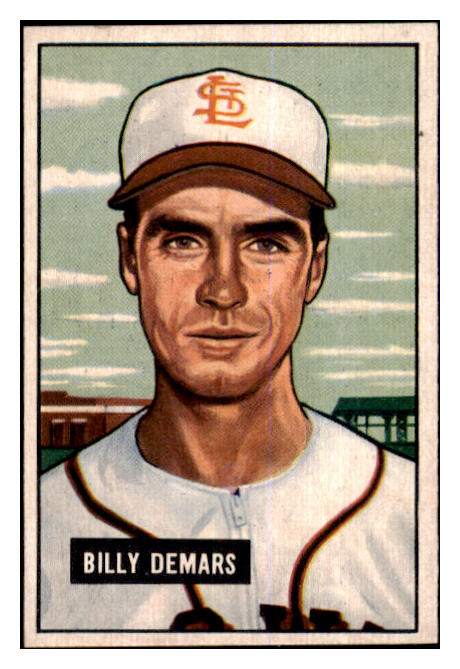 1951 Bowman Baseball #043 Billy Demars Browns EX-MT 463283
