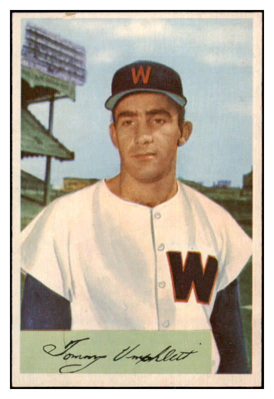 1954 Bowman Baseball #088 Tom Umphlett Senators EX-MT 463478