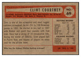 1954 Bowman Baseball #069 Clint Courtney Orioles EX-MT 463548