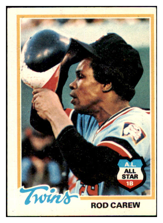 1978 Topps Baseball #580 Rod Carew Twins EX 467027