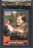 1991 PRO Set #126 Bill Belichick Browns Beckett Review 9 467896