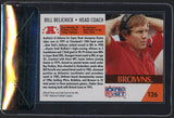 1991 PRO Set #126 Bill Belichick Browns Beckett Review 9 467896
