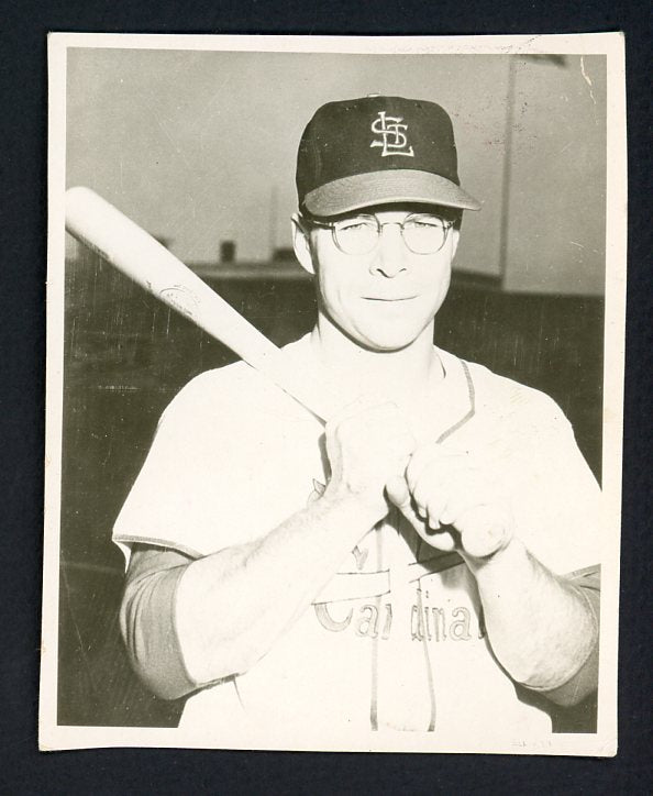 1954 Hunters Wieners Proof Photo Harry Elliott Cardinals VG-EX 467942