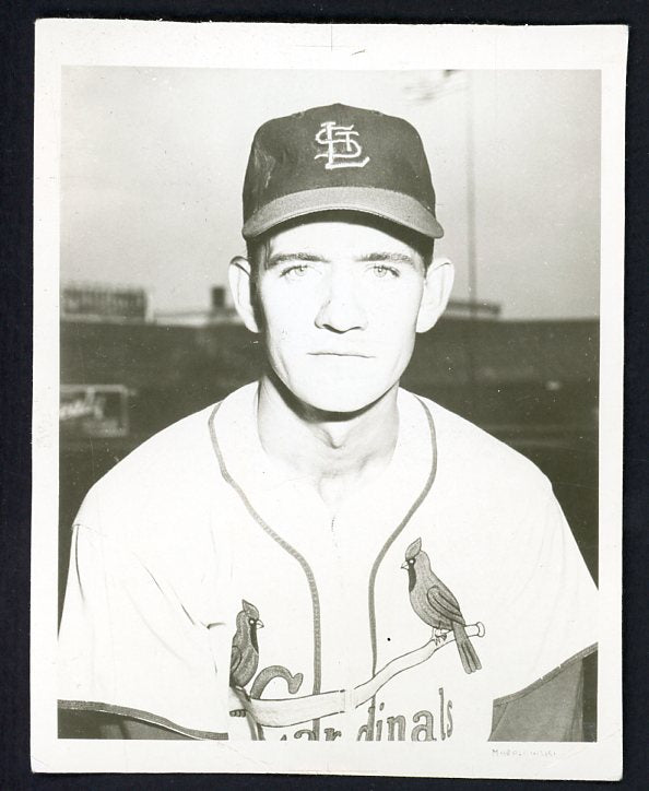 1954 Hunters Wieners Proof Photo Fred Marolewski Cardinals VG 467943