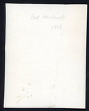 1954 Hunters Wieners Proof Photo Fred Marolewski Cardinals VG 467943