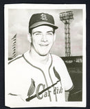 1954 Hunters Wieners Proof Photo Tom Poholsky Cardinals Good 467944