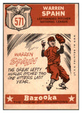 1959 Topps Baseball #571 Warren Spahn A.S. Braves NR-MT oc 468051