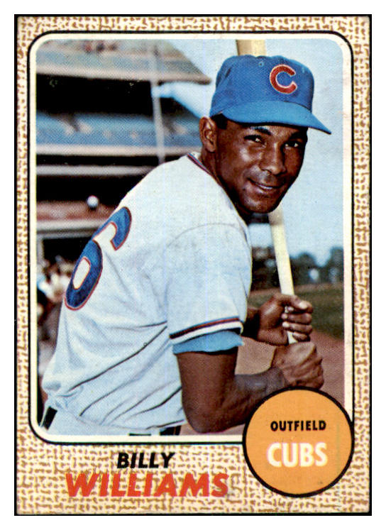 1968 Topps Baseball #037 Billy Williams Cubs VG-EX 468858