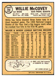 1968 Topps Baseball #290 Willie McCovey Giants VG 469876