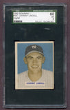 1949 Bowman Baseball #197 Johnny Lindell Yankees SGC 5 EX 471770