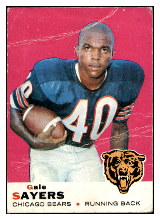 1969 Topps Football #051 Gale Sayers Bears PR-FR 471944