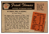 1955 Bowman Baseball #058 Frank Thomas Pirates EX-MT 472339