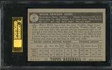 1952 Topps Baseball #047 Willie Jones Phillies SGC 5 EX Black 472765