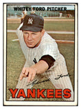 1967 Topps Baseball #005 Whitey Ford Yankees VG 473784 Kit Young Cards