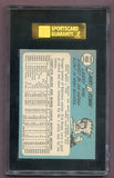 1965 Topps Baseball #468 Larry Brown Indians SGC 7 NM 474328