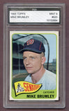 1965 Topps Baseball #523 Mike Brumley Senators FGS 9 MINT 474447