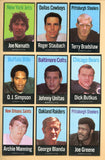 1972 NFLPA Fabric Complete Set NR-MT Staubach Unitas Namath 476588