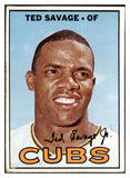 1967 Topps Baseball #552 Ted Savage Cubs VG-EX 478098