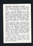1950 Callahan Kennesaw Landis EX-MT 478613