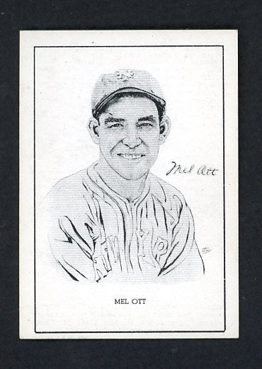 1950 Callahan Mel Ott EX-MT 478621