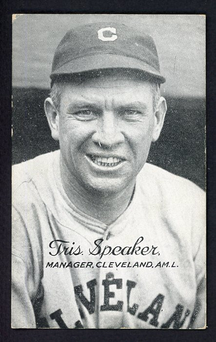 1921 Exhibits Tris Speaker Indians VG-EX 478669