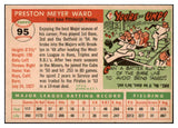 1955 Topps Baseball #095 Preston Ward Pirates EX-MT 479268