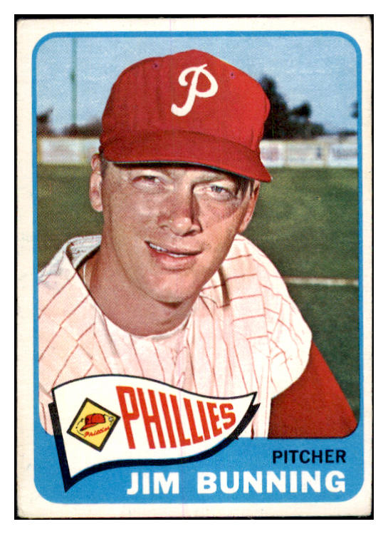 1965 Topps Baseball #020 Jim Bunning Phillies VG-EX 481506