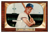1955 Bowman Baseball #103 Eddie Mathews Braves NR-MT 482267