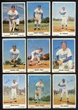 1961 Bell Brand Dodgers Complete Set VG/VG-EX Koufax Snider 482282