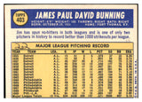 1970 Topps Baseball #403 Jim Bunning Phillies EX-MT 482457