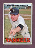 1967 Topps Baseball #005 Whitey Ford Yankees VG 483191