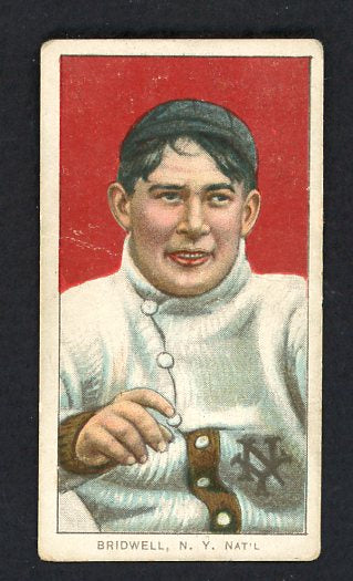 1909-11 T206 T 206 Al Bridwell Giants VG-EX 485064