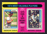 1975 O Pee Chee #212 Steve Garvey Jeff Burroughs EX 485280
