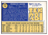 1970 Topps Baseball #140 Reggie Jackson A's EX+/EX-MT