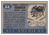 1955 Topps Football #044 Ed Garbisch Army EX-MT 486514