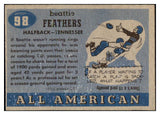 1955 Topps Football #098 Beattie Feathers Tennessee GD-VG 486632