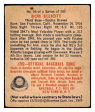 1949 Bowman Baseball #058 Bob Elliott Braves VG-EX 487381