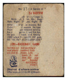 1949 Bowman Baseball #083 Bob Scheffing Cubs PR-FR Name Front 487427