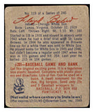 1949 Bowman Baseball #119 Floyd Baker White Sox FR-GD 487495