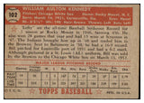 1952 Topps Baseball #102 Bill Kennedy Browns VG-EX 488102