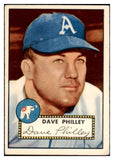 1952 Topps Baseball #226 Dave Philley A's VG-EX 488389