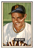 1951 Bowman Baseball #308 Ted Beard Pirates VG-EX 488590