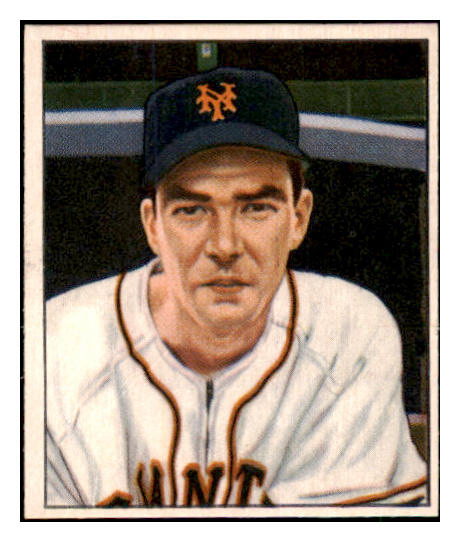 1950 Bowman Baseball #235 Harold Gilbert Giants EX-MT Copyright 489076