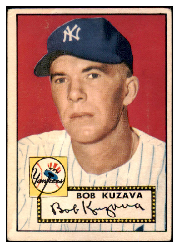 1952 Topps Baseball #085 Bob Kuzava Yankees VG-EX 489330
