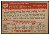1952 Topps Baseball #086 Ted Gray Tigers GD-VG 489331