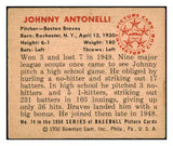 1950 Bowman Baseball #074 Johnny Antonelli Braves EX-MT 490260